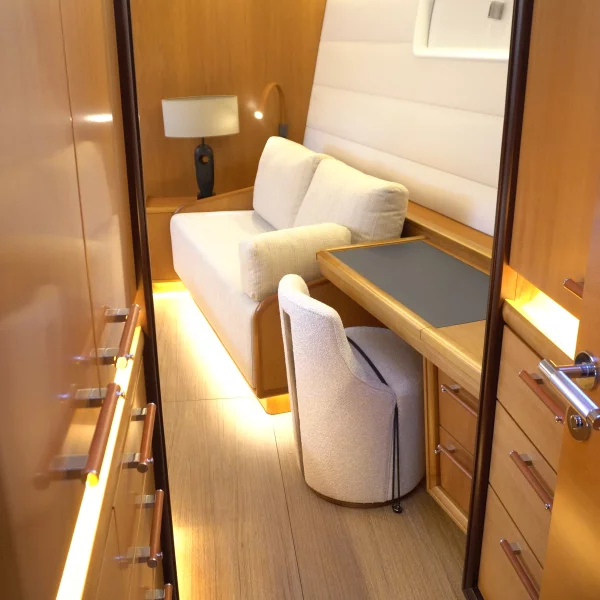 Master stateroom, pure combination of excellence